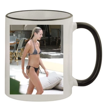 Candice Swanepoel 11oz Colored Rim & Handle Mug