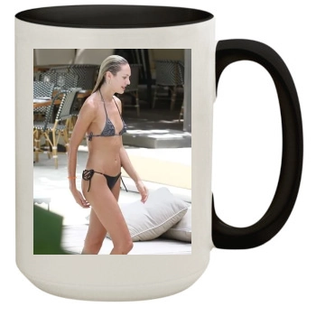 Candice Swanepoel 15oz Colored Inner & Handle Mug