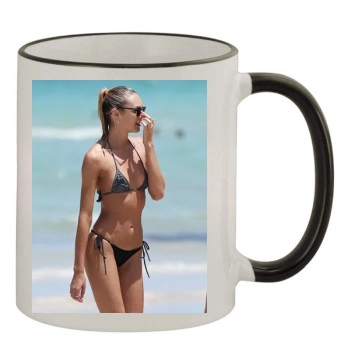 Candice Swanepoel 11oz Colored Rim & Handle Mug