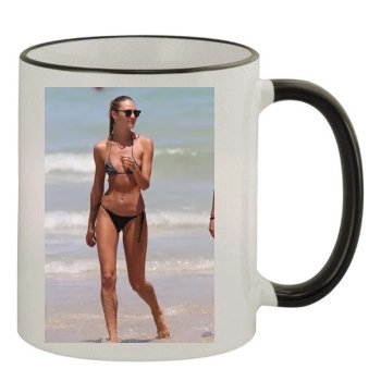 Candice Swanepoel 11oz Colored Rim & Handle Mug