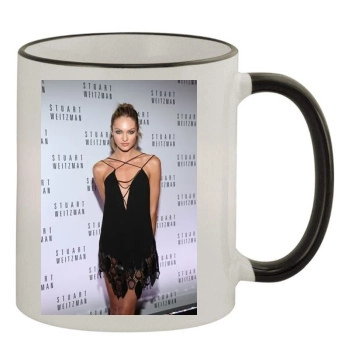 Candice Swanepoel 11oz Colored Rim & Handle Mug