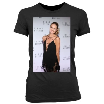 Candice Swanepoel Women's Junior Cut Crewneck T-Shirt