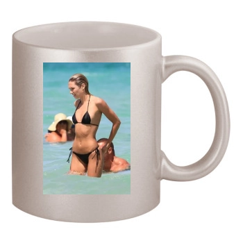 Candice Swanepoel 11oz Metallic Silver Mug