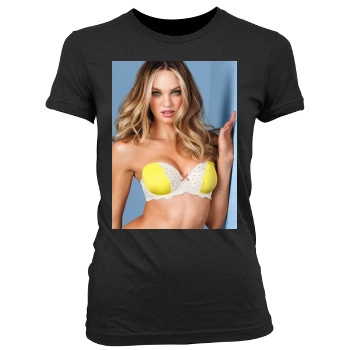 Candice Swanepoel Women's Junior Cut Crewneck T-Shirt