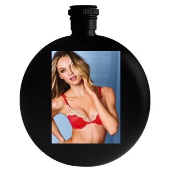 Candice Swanepoel Round Flask