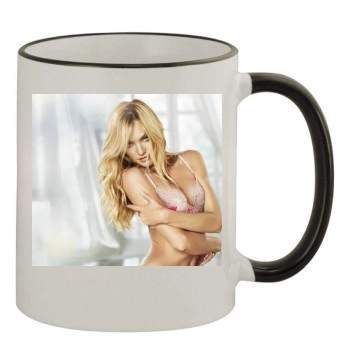 Candice Swanepoel 11oz Colored Rim & Handle Mug