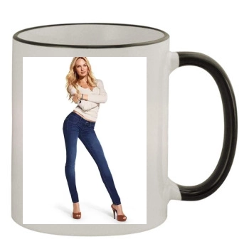 Candice Swanepoel 11oz Colored Rim & Handle Mug