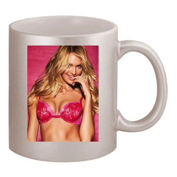 Candice Swanepoel 11oz Metallic Silver Mug