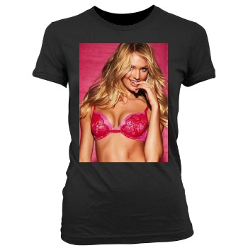 Candice Swanepoel Women's Junior Cut Crewneck T-Shirt