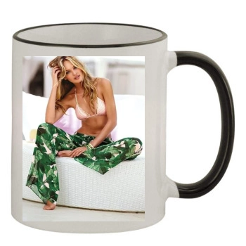 Candice Swanepoel 11oz Colored Rim & Handle Mug