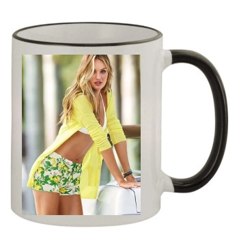 Candice Swanepoel 11oz Colored Rim & Handle Mug