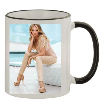 Candice Swanepoel 11oz Colored Rim & Handle Mug