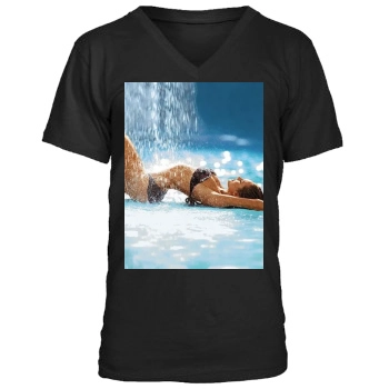 Candice Swanepoel Men's V-Neck T-Shirt