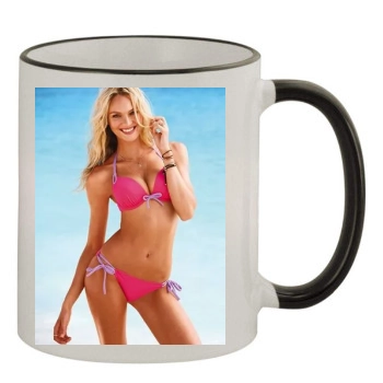 Candice Swanepoel 11oz Colored Rim & Handle Mug