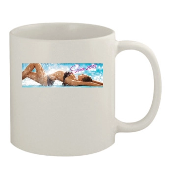 Candice Swanepoel 11oz White Mug