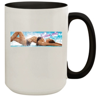 Candice Swanepoel 15oz Colored Inner & Handle Mug