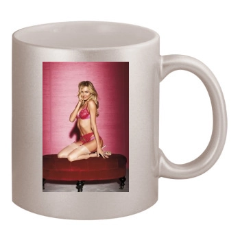 Candice Swanepoel 11oz Metallic Silver Mug