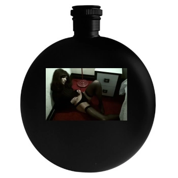 Candice Swanepoel Round Flask