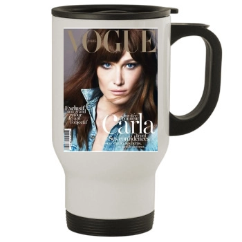 Carla Bruni Stainless Steel Travel Mug