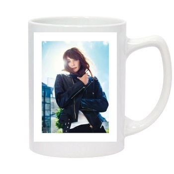 Carla Bruni 14oz White Statesman Mug