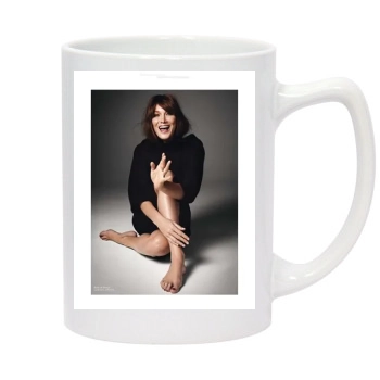 Carla Bruni 14oz White Statesman Mug