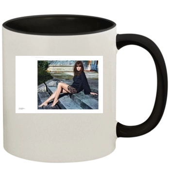 Carla Bruni 11oz Colored Inner & Handle Mug