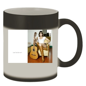 Carla Bruni Color Changing Mug