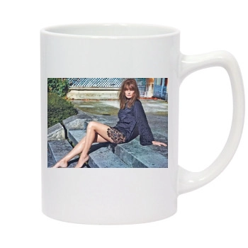 Carla Bruni 14oz White Statesman Mug