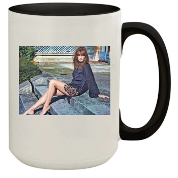 Carla Bruni 15oz Colored Inner & Handle Mug