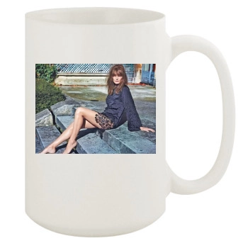 Carla Bruni 15oz White Mug