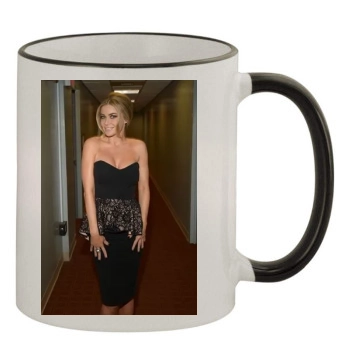 Carmen Electra 11oz Colored Rim & Handle Mug