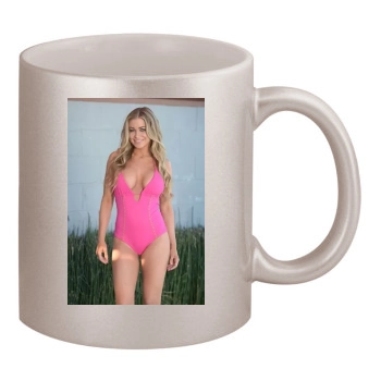 Carmen Electra 11oz Metallic Silver Mug