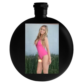 Carmen Electra Round Flask