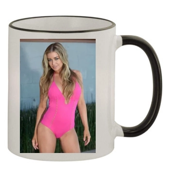 Carmen Electra 11oz Colored Rim & Handle Mug