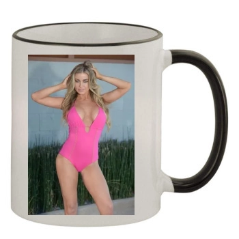 Carmen Electra 11oz Colored Rim & Handle Mug