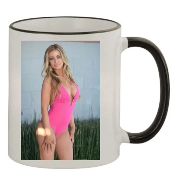 Carmen Electra 11oz Colored Rim & Handle Mug