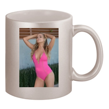 Carmen Electra 11oz Metallic Silver Mug