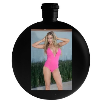 Carmen Electra Round Flask