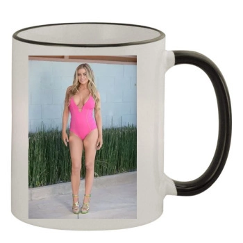 Carmen Electra 11oz Colored Rim & Handle Mug