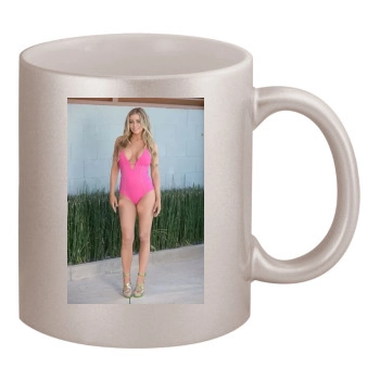 Carmen Electra 11oz Metallic Silver Mug