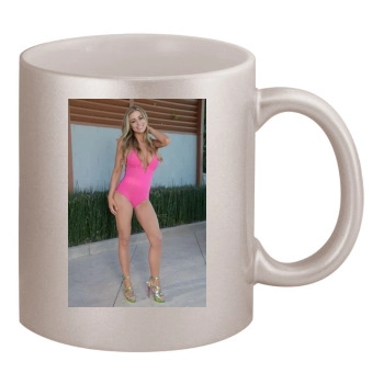 Carmen Electra 11oz Metallic Silver Mug