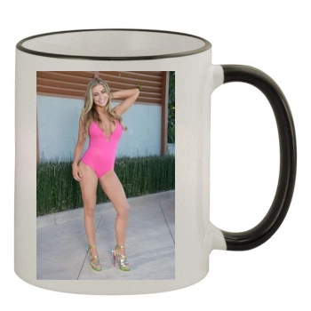 Carmen Electra 11oz Colored Rim & Handle Mug