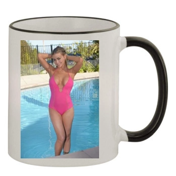 Carmen Electra 11oz Colored Rim & Handle Mug