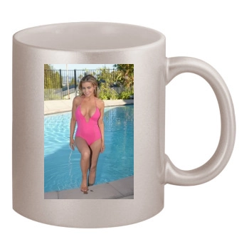 Carmen Electra 11oz Metallic Silver Mug