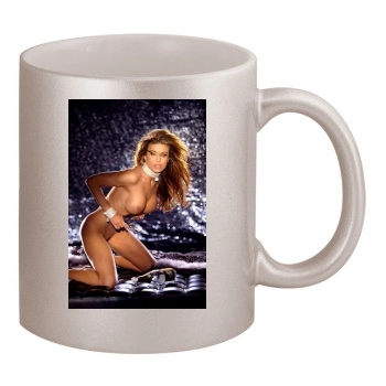 Carmen Electra 11oz Metallic Silver Mug