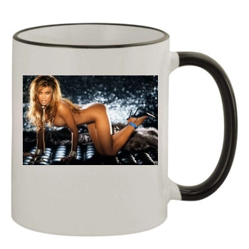 Carmen Electra 11oz Colored Rim & Handle Mug