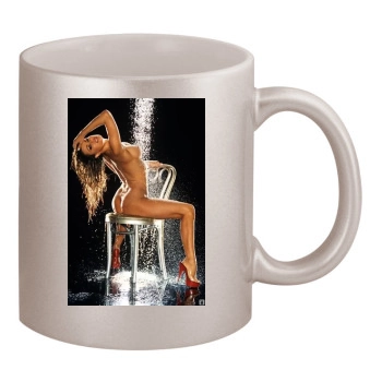 Carmen Electra 11oz Metallic Silver Mug