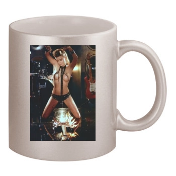 Carmen Electra 11oz Metallic Silver Mug