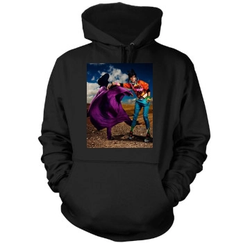 Carmen Kass Mens Pullover Hoodie Sweatshirt