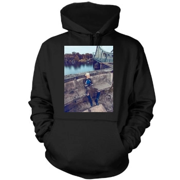 Carmen Kass Mens Pullover Hoodie Sweatshirt